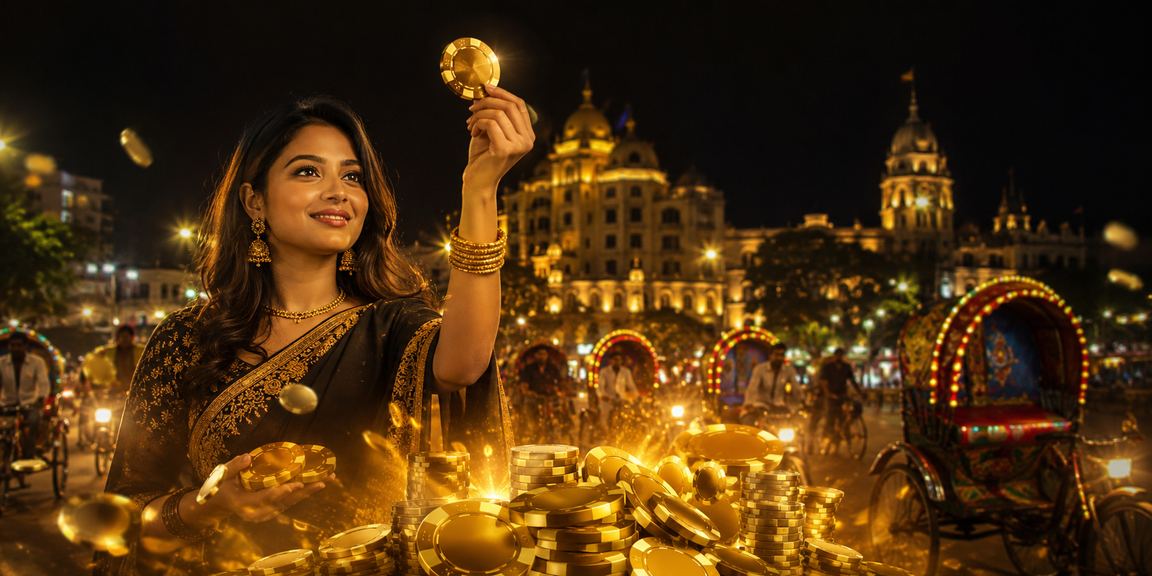 ঢাকার ক্যাসিনো বিনোদন দৃশ্য, রাতে আলোর ঝলকানি